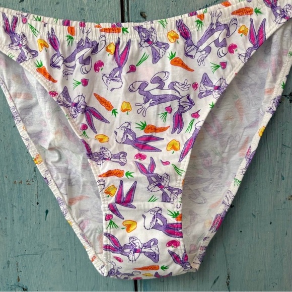 Vintage 90’s NEW Women’s Print Looney Tunes Bugs Bunny Print Underwear - Picture 11 of 11